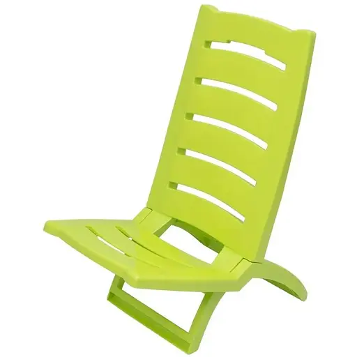 Кресло-шезлонг Adriatic 37.5х65 пластиковый салатовый - фото 1