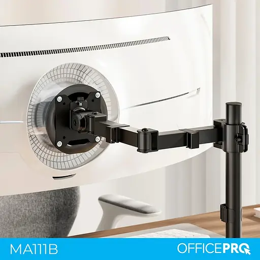Настільне кріплення для монітора Officepro MA111B 17`-49` Black [148283] - фото 8