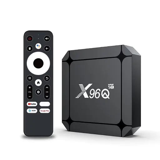 Смарт ТВ приставка X96Q RK3518 2/16 Гб Android TV 14 Smart Box