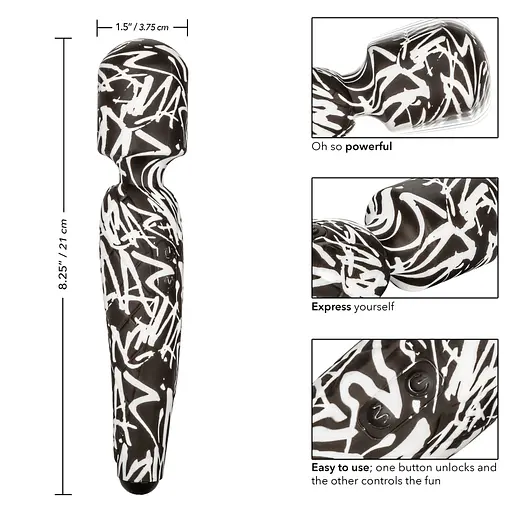 Вібратор Calexotics Hype Massager 21 см (мульті) - фото 10