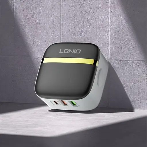 Зарядное устройство для Ldnio A3513Q 2 USB/ Type-C QC PD 33W черный + кабель USB to Type-C - фото 4