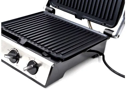 Прижимной контактный домашний электрический гриль Crownberg Cb-1041 2000W - фото 6