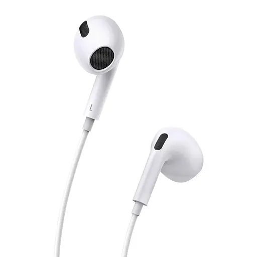 Навушники Baseus Encok Type-C lateral in-ear WiЧервоний Earphone C17 білі - фото 2