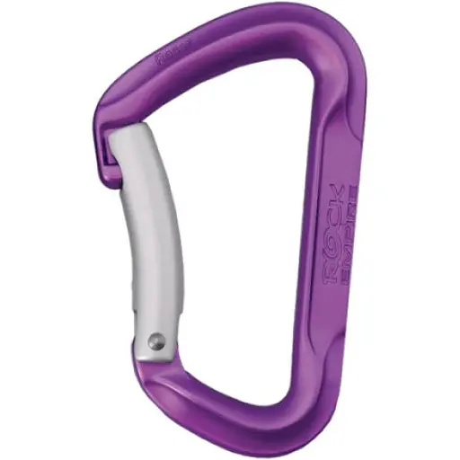 Карабін Rock Empire Carabiner Racer Bent/Purple (1053-ZRC046.000+0000S0012)