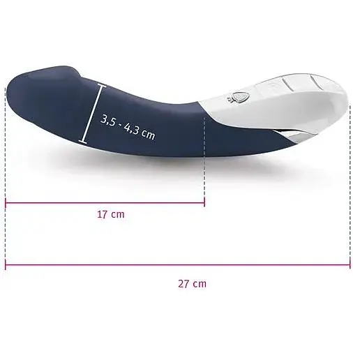 Мощный вибратор Mystim Terrific Truman Blue - фото 3