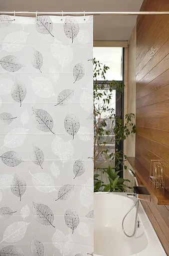 Шторка для ванной комнаты WOKO AJUR 180х180 с 12 кольцами