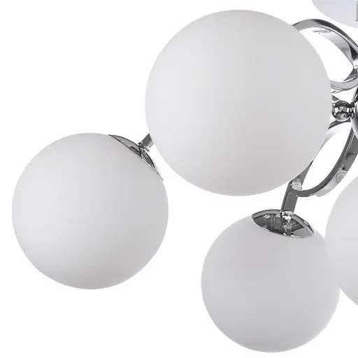 Люстра Brille потолочная молекула E27 60W CH (BL-312S/7) - фото 5