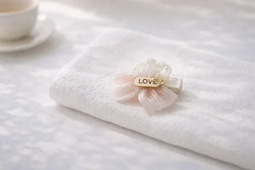 Набір декоративних шпильок бантиків для волосся з мереживом 24 шт. - фото 3