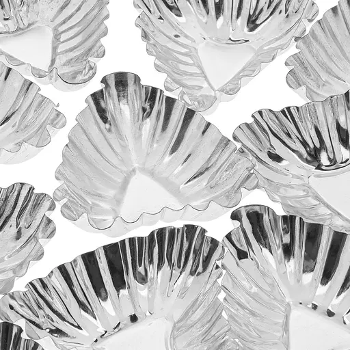 Форми для випікання кошиків кексів і тарталеток у вигляді трикутника (10 шт.), Master Class Сірий 82193 - фото 8