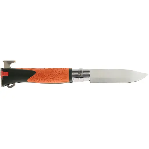 Нож Opinel №12 VRI Inox Explore Tick Remover Orange - фото 2