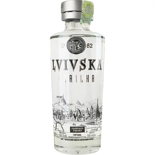 Водка Lvivska gorilka Львовская водка 40% 0.7 л - фото 1