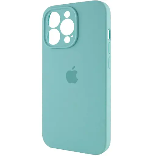 Чохол Epik Silicone Case Full Camera Protective AA для Apple iPhone 15 Pro Max 6.7 Бірюзовий/Marine Green - фото 3