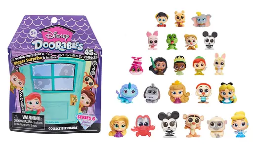 Коллекционная фигурка-сюрприз DISNEY DOORABLES S6 - ВОЛШЕБНЫЕ ГЕРОИ (в ассортименте, в дисплее) - фото 2