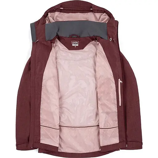 Куртка Zajo Arosa W Jkt Burgundy L (ZA-3044073) - фото 4