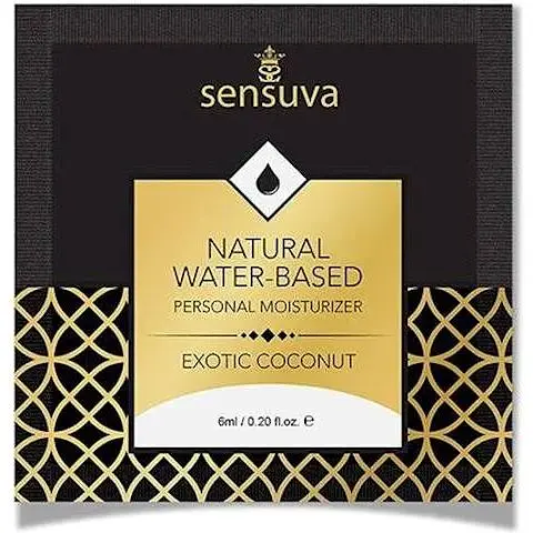 Пробник Sensuva - Natural Water-Based Exotic Coconut (6 мл)