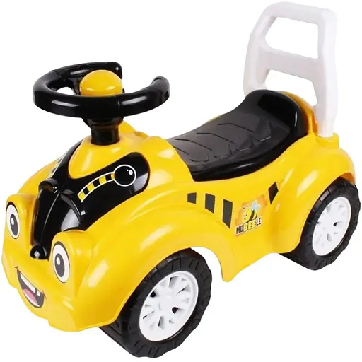 Толокар Technok Toys 7198, желтый цвет, для маленьких гонщиков
