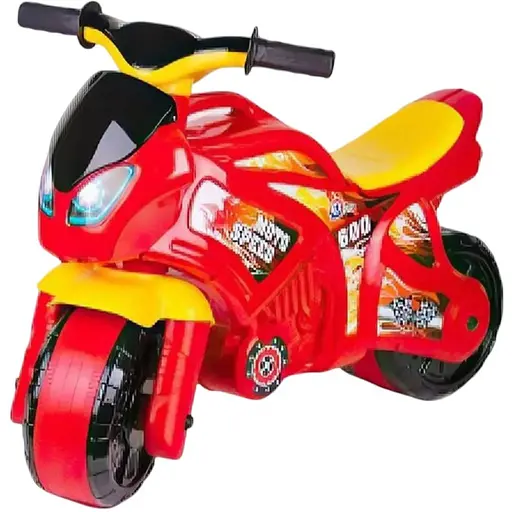 Толокар Technok Toys Мотоцикл 5118, красный, спортивный дизайн