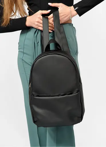 Женский рюкзак Sambag Brix RQH черный 35 х 25 х 12 см (11521001) - фото 4