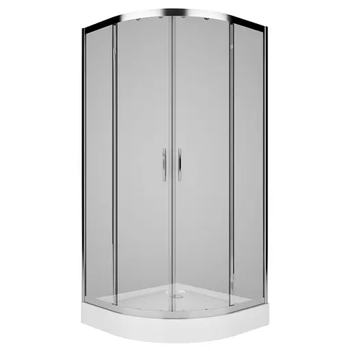 Душевая кабина Kolo Rekord 90x90 с поддоном PKPG90222003+XBN1690000+26275000, прозрачная, хром - фото 2