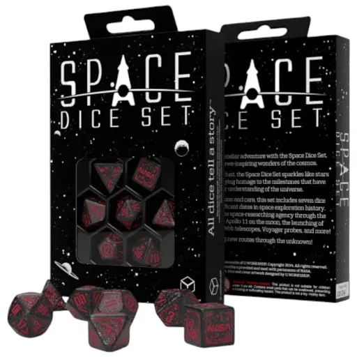 Набір кубиків Space Dice Set: Voyager , 7 шт. (SSPA01)