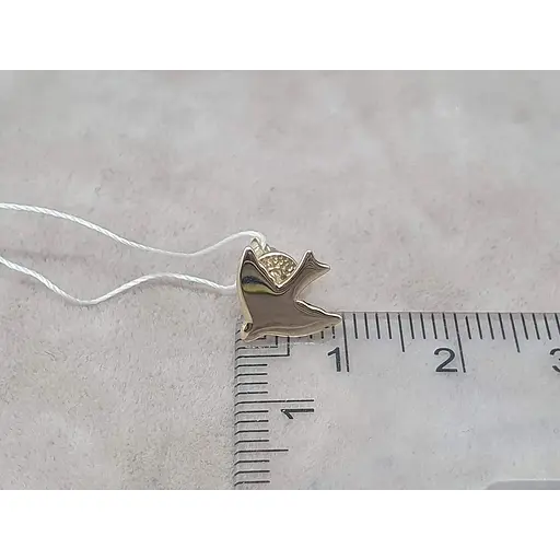 Золотые серьги-пуссеты Империя золота Птички. СП664ЛИ - фото 4