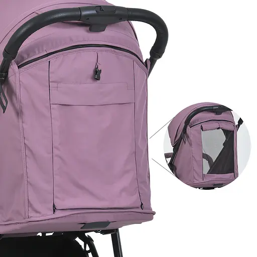 Прогулочная коляска-книга Bambi M 4249-2 Mauve Matt - фото 5