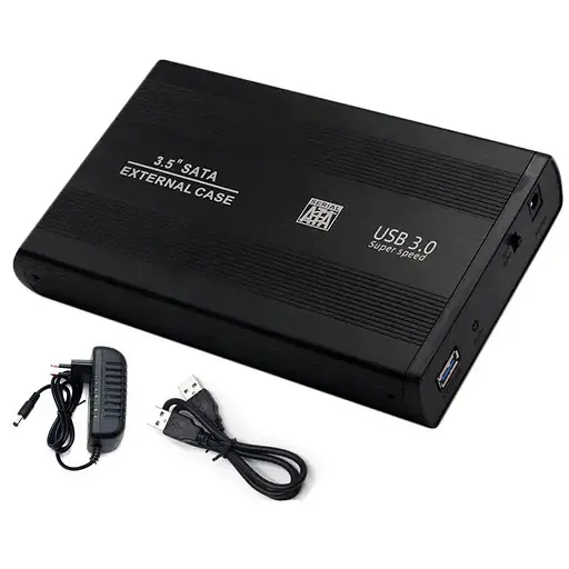 Внешний карман Voltronic SATA HDD для HDD 3,5 дюйма USB 3.0 + БП