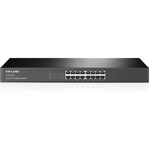 Комутатор TP-Link TL-SF1016, 16 портовий, 10/100