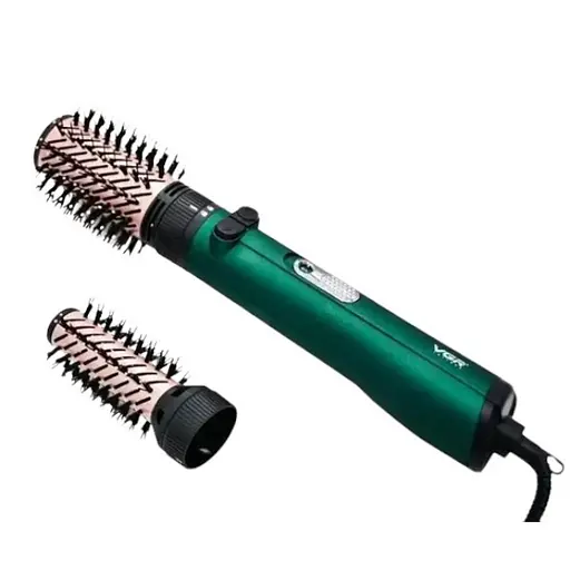 Фен-щетка для волос VGR V-498 2 уровня обдува 2 уровня температур 1200W (2 насадки) - фото 8