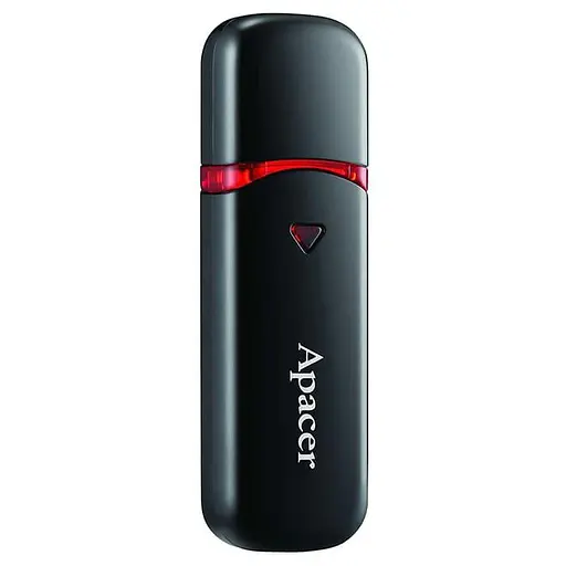 Флеш-накопичувач Apacer USB 32GB AH333 black (AP32GAH333B-1) - фото 1