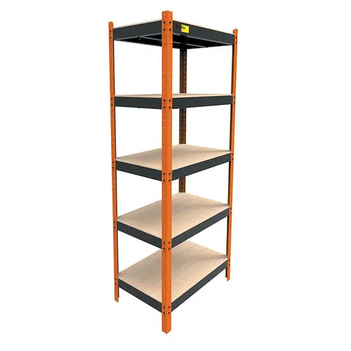 Металевий посилений стелаж Emby Heavy Series (розмір 2500х900x600мм) 5 полиць ДСП до 300кг