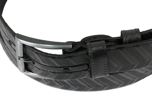 Ремінь шкіряний Skipper чоловічий 117-137х3,5 см acs0017563 - фото 4