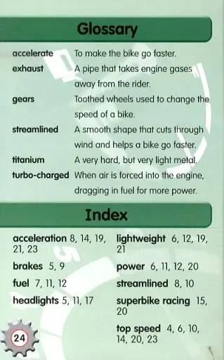 I Love Reading. 550 Words. Amazing Motorbikes - фото 6