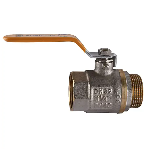 Кран кульовий прямий Solomon 1 1/4″ ЗВ ЖР PN40 В1002FM - фото 1