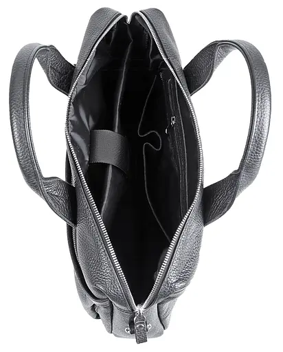 Чоловіча шкіряна сумка SHVIGEL 38х26х7-10 см sum0012577 - фото 7