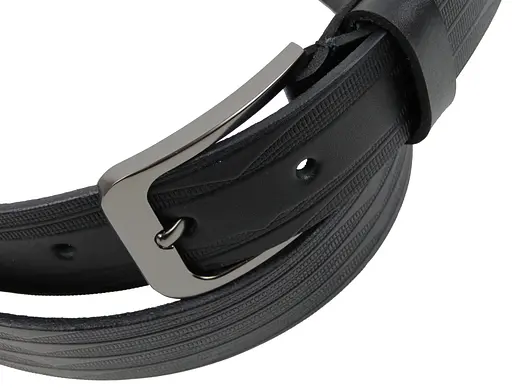 Ремінь шкіряний Skipper чоловічий 125-130х3,3 см acs0026315 - фото 6