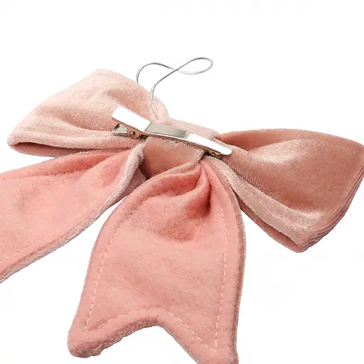 Украшение декоративное Yes! Fun Бант 12x13.5 см пудровое (975088) - фото 4