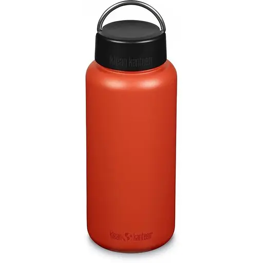 Пляшка для води Klean Kanteen Wide Loop Cap 1182 мл Червоний (1017-1009499)