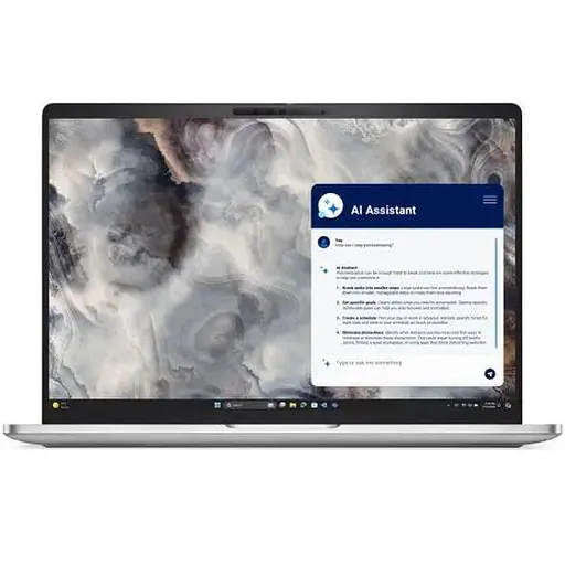 Ноутбук Dell Pro 16 Plus,1920 x 1200,265U 12 C/14 T,2.1 GHz - 5.3 GHz,15 W,16 GB DDR5,512 GB