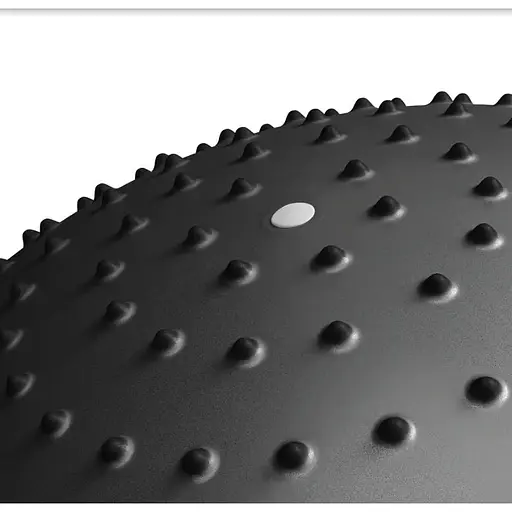 Фитбол массажный Hop-Sport 65см черный + насос - фото 6