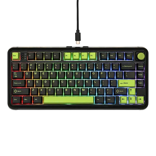 Клавіатура MechLands M75 Outemu Magnetic Switch RGB Black - фото 2