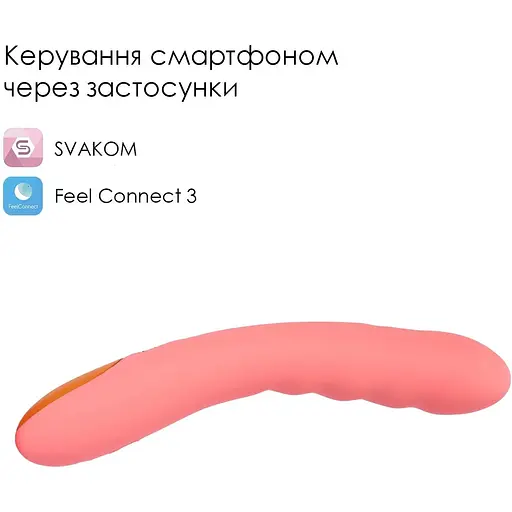 Смарт-вібратор Svakom Ava Neo Peach Pink - фото 2