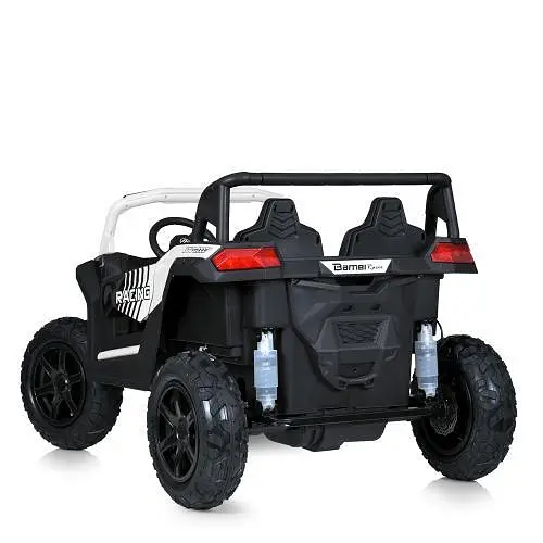 Електромобіль дитячий Bambi Джип M 5736AL-1 24V мотор 180W 24V14AH шкір сидіння USB білий - фото 3