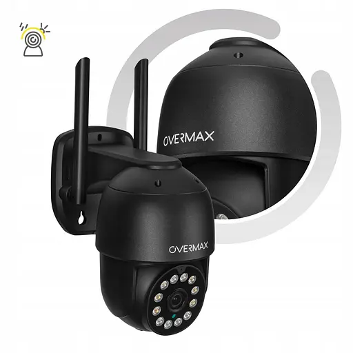 IP-камера Overmax Camspot 4.95 WiFi 2.5K Anthracite уличная поворотная - фото 6