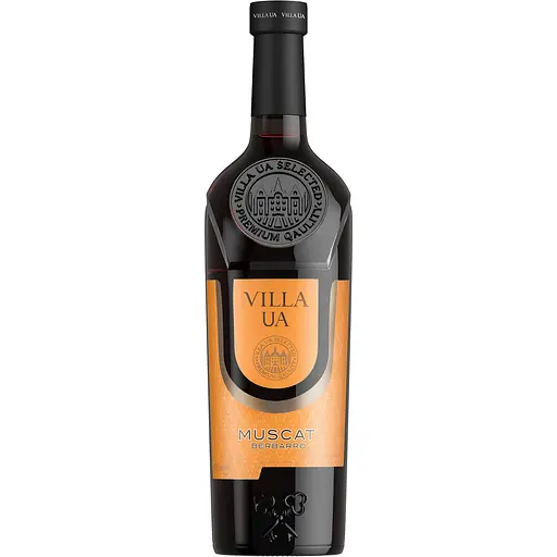Вино Villa UA Muscat Berbarro червоне напівсолодке 0.75 л