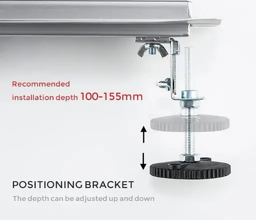 Душевой трап Gappo 70х800 мм, нержавеющая сталь G88007-1 - фото 6