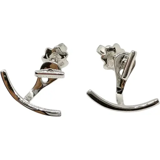 Срібні пуссети Qvaliz. 902-00983