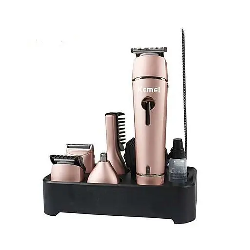 Kemei Универсальный триммер с различными насадками Km 1015 - фото 4