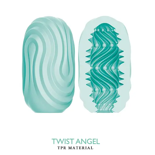 Мастурбатор яйце Pretty Love Twist Angel Cupid X блакитний - фото 3