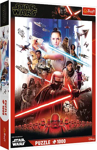 Набор Пазлы - (1000 элм.) - "Война!" /Звездные войны эпизод 9 / Trefl - фото 1